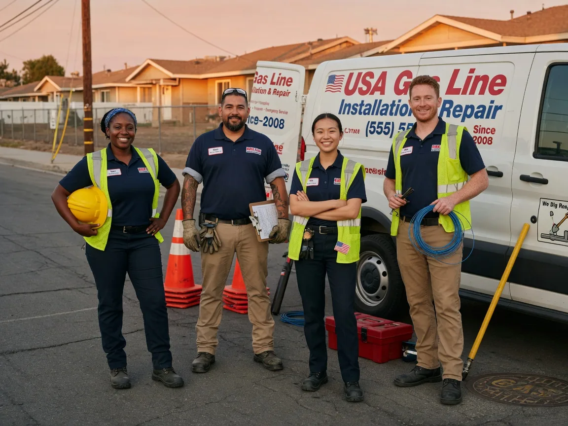 Gas Line Installation company in Bushkill, PA